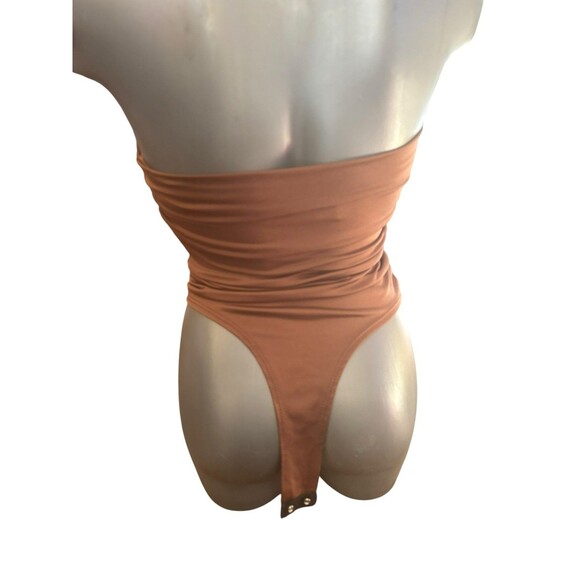 Live in the moment bodysuit brown tube top xs - Picture 2 of 3